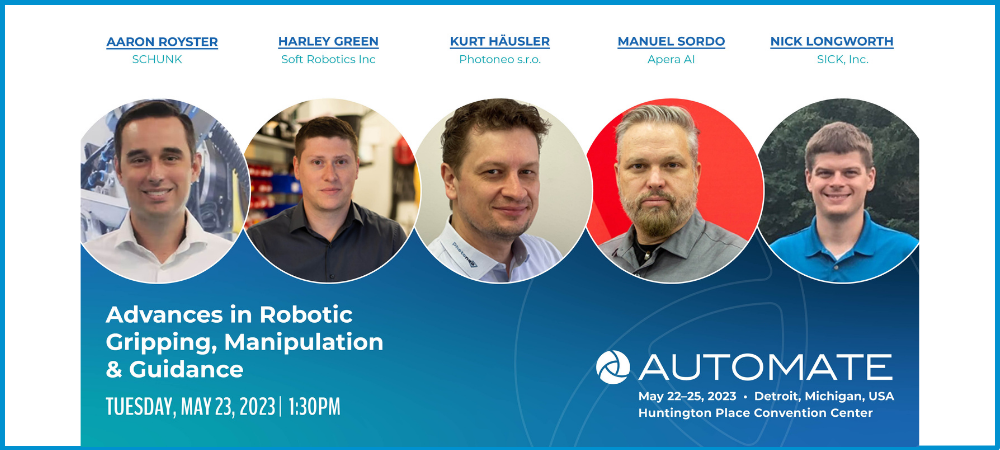 Join Photoneo's presentation at Automate 2023