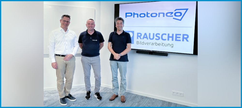 Rauscher becomes a distributor of Photoneo technology in DACH