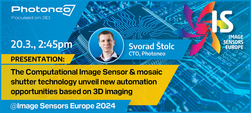 Join Photoneo at Image Sensors Europe