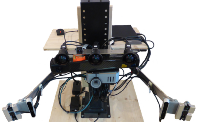 Photoneo MotionCam-3D used for scanning the human back