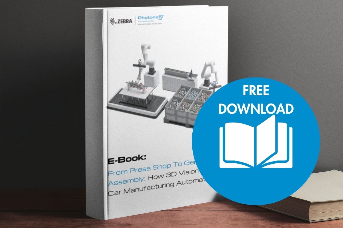 Free e-book from press shop to general assembly, 3D vision-powered automation of the entire car production line 