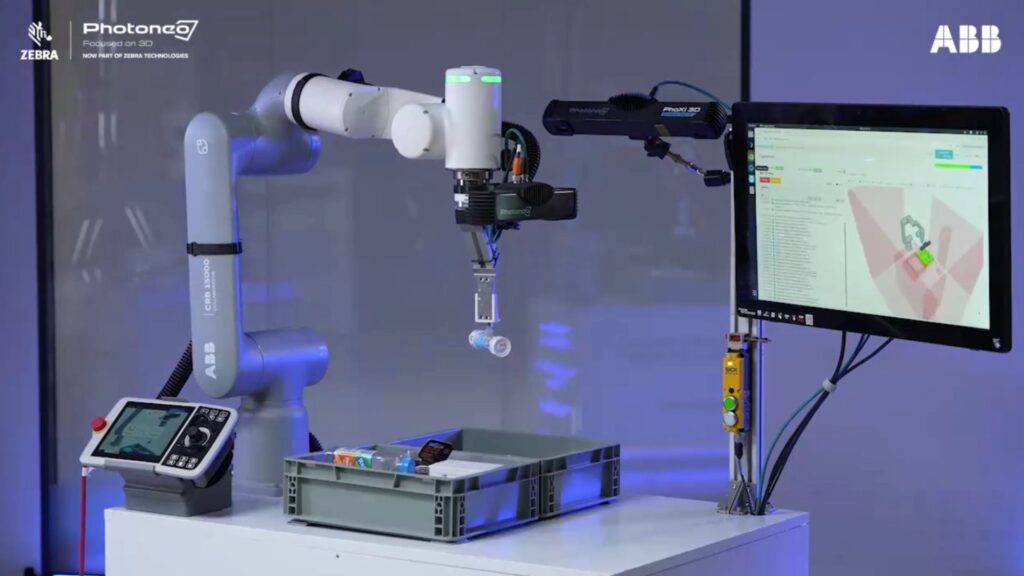 Hardware and integration details of Photoneo and ABB Robotics